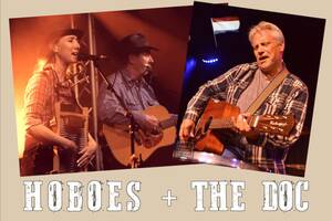 photo Rob Dokter et le duo Hoboes en concert folk, blues et country