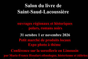 photo Salon du livre de Saint-Saud-Lacoussière