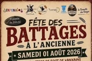 photo Battages à l'ancienne