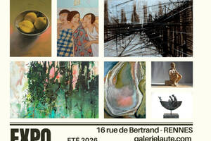 photo Exposition collective estivale à la Galerie Laute