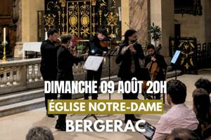 photo Concert à Bergerac : Ravel, Debussy, Kreisler, Cantemir, Mozart, Bach, Piazzolla, Vivaldi