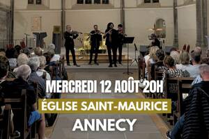 photo Concert à Annecy : Ravel, Debussy, Vivaldi, Cantemir, Mozart, Bach, Doppler, Piazzolla, Waxman