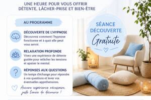 photo séance découverte HYPNOSE gratuite