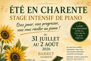 photo Août, stage de piano, 3 jours intensifs