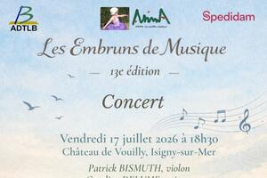 photo Concert de Patrick BISMUTH, violon et Caroline DELUME, guitare