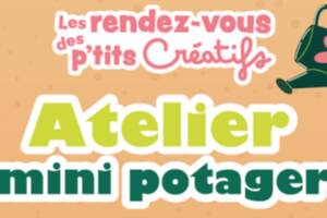photo Atelier mini potager – Les rendez-vous des p’tits créatifs