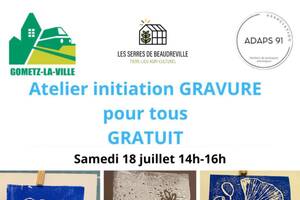 photo Atelier Initiation Gravure