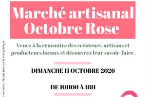photo Marché des Créateurs pour Octobre Rose