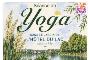 photo Pratiquez le yoga face au lac Tranquille