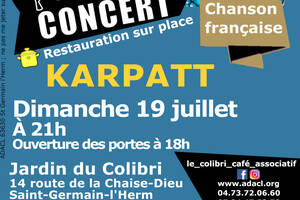 photo Karpatt en concert au Colibri !