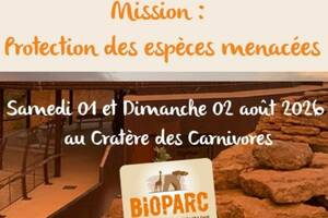 photo RDV aux journées projets Nature Bioparc conservation avec AmphiRept