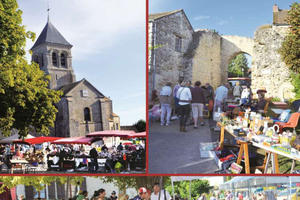 Brocante et Marché Gourmand + exposition tracteurs anciens