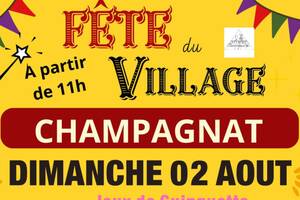 Fête de Village de Champagnat