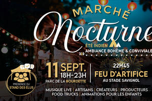 Marché nocturne - Été Indien - Ambiance Bohème & Conviviale
