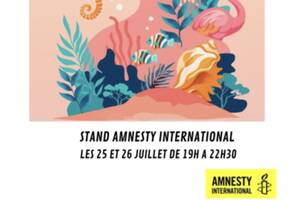 photo Amnesty International se mobilise au festival de Thau