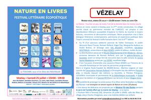 Le festival Nature en livres revient à Vézelay > thème 2026 le toucher
