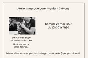 Atelier massage parent-enfant 3-6 ans