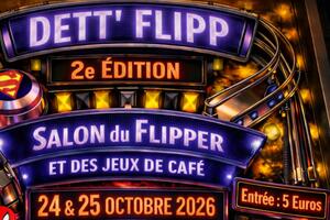 Dett'Flipp - Salon du flipper et jeux de cafés