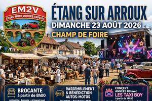 BROCANTE, RASSEMBLEMENT VEHICULES & CONCERT 2026