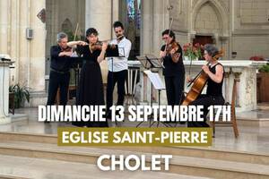 Concert à Cholet : Ravel, Debussy, Cantemir, Mozart, Bach, Doppler, Piazzolla, Vivaldi