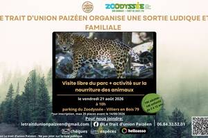 Sortie Zoodyssée avec activité sur la nourriture