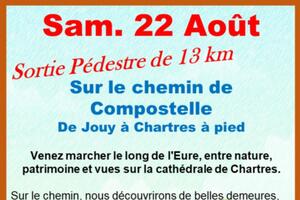 photo Le Titan de Pierre au Bout du Chemin : Randonnée de 13 km le long de l'Eure jusque la cathédrale de Chartres