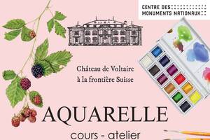 Cours d'aquarelle botanique