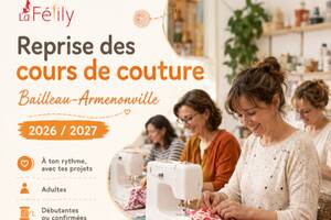 photo Cours de Couture Adultes à Bailleau-Armenonville - Inscriptions 2026/27