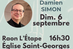 photo Concert d'orgue par Damien SIMON à Raon L'Étape
