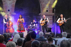 Les Accordés Swing en concert au Festival Jazz au Château