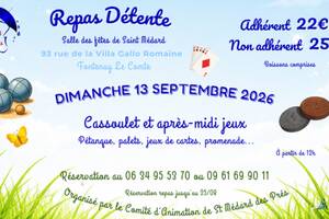 Repas détente