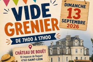 VIDE GRENIER DE BOUËT