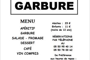 REPAS GARBURE