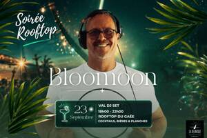 photo BLOOMOON : Val Dj Set et La Beunaize au Rooftop du GAÉE le Mercredi 23 septembre de 18h à 22h