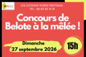 photo Concours de Belote à la mêlée