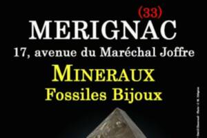 photo 11e SALON MINERAUX FOSSILES BIJOUX de MERIGNAC (Gironde)