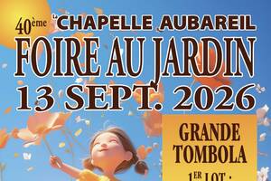 photo 40 ème FOIRE au JARDIN / MARCHÉ d'ARTISTES / VIDE GRENIER