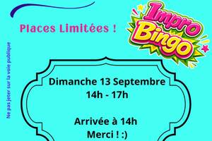 Jeux Impro Bingo Théâtre