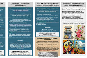 Cours dessin-peinture portes ouvertes