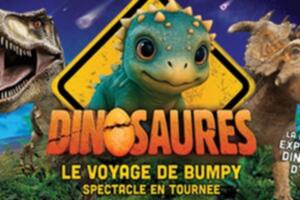 Dinosaures: Le voyage de Bumpy®, l'exposition-spectacle - Tour 2027