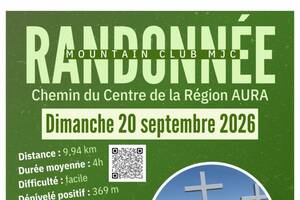 Chemin du Centre de la Région AURA