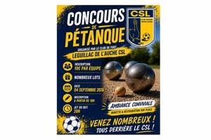 Concours de pétanque