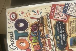 Loto bingo et petit train