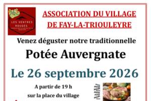 Potée Auvergnate - Fay la Triouleyre - 26 septembre 2026