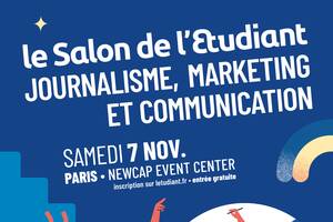 Le Salon de l’Etudiant journalisme, marketing et communication à Paris.