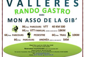 Randonnée Gourmande Pédestre/Trail/VTT 3ème édition