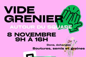 Vide grenier Autour du square