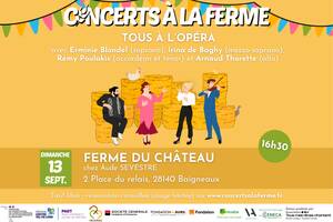 Concerts à la ferme - Ferme du Château, Baigneaux