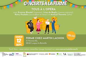 Concerts à la ferme - EI Lachon Martin, Loigny-la-Bataille
