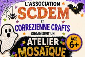 ATELIER MOSAÏQUE D’HALLOWEEN